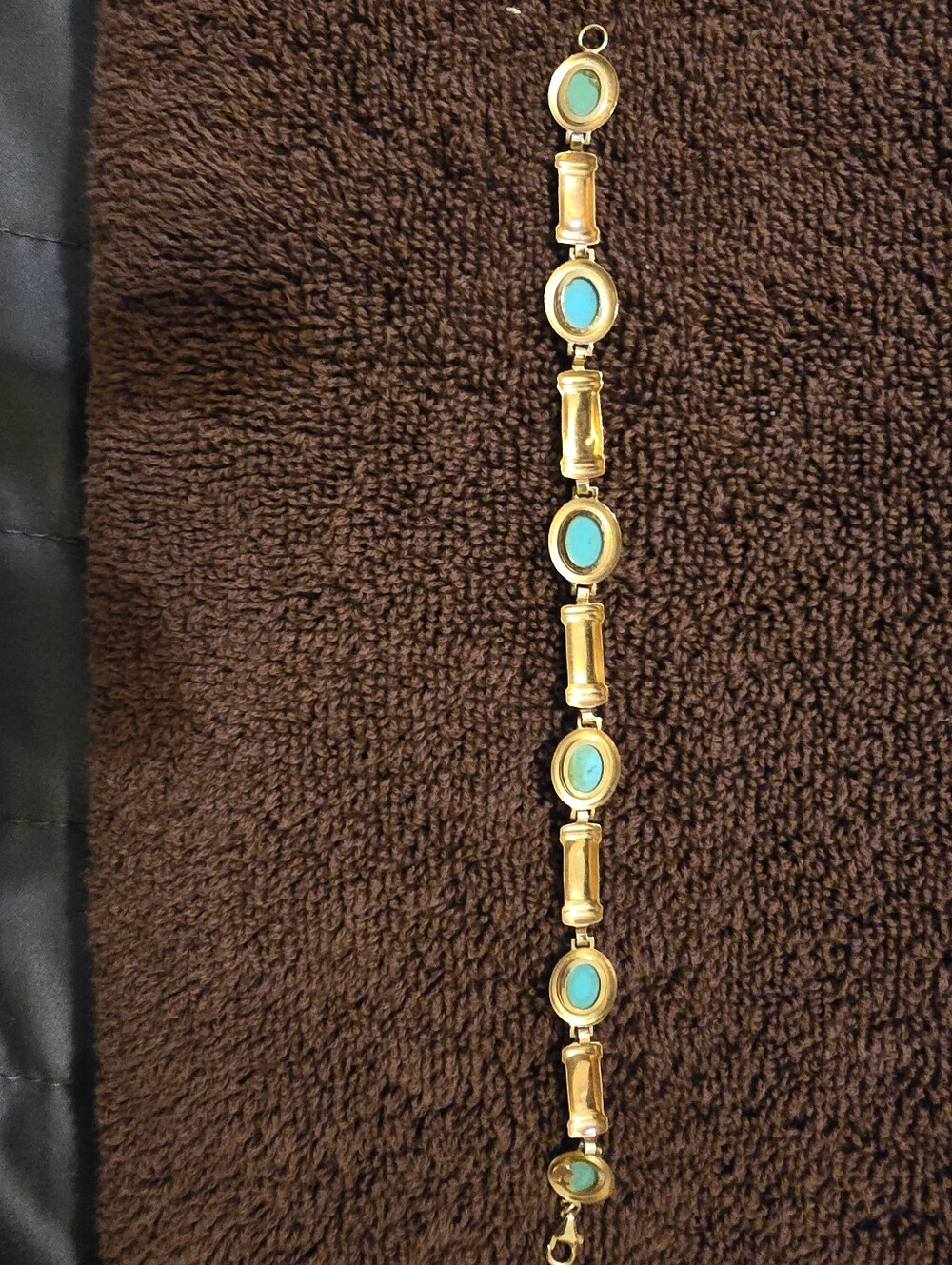 18K Gold Link Bracelet From Italy. 750 Stamp - Picture 3 of 9